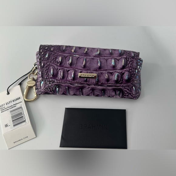Brahmin elora purple passion sunglasses case Melbourne genuine